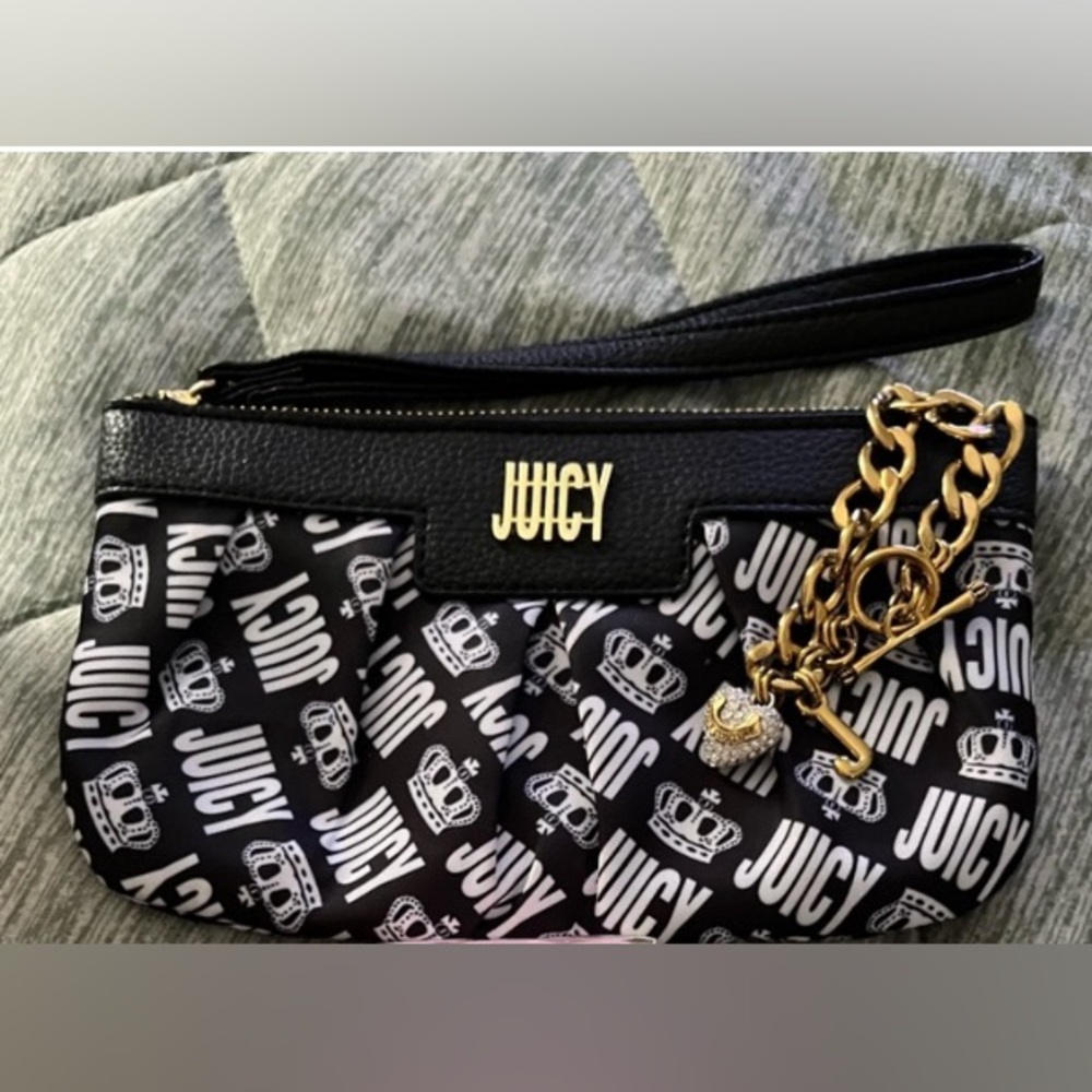 Juicy couture wristlet and bracelet